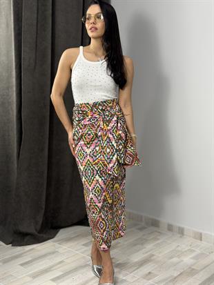 3348 DUGUM DETAYLI DESENLI ETEK
