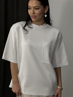 34010 SIRTI FERMUAR DETAYLI SWEAT