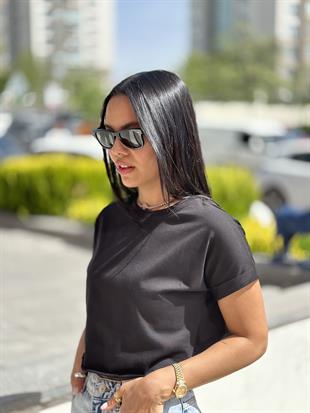 3403 LAZER KESIM KISA TSHIRT