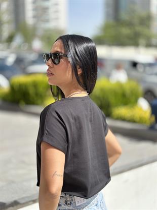 3403 LAZER KESIM KISA TSHIRT