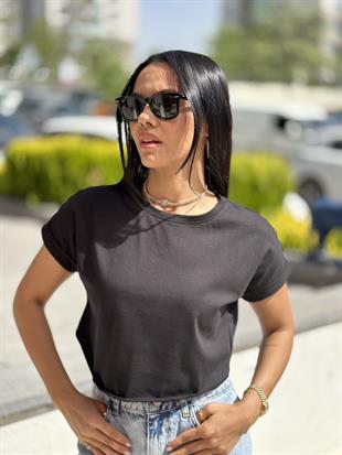3403 LAZER KESIM KISA TSHIRT