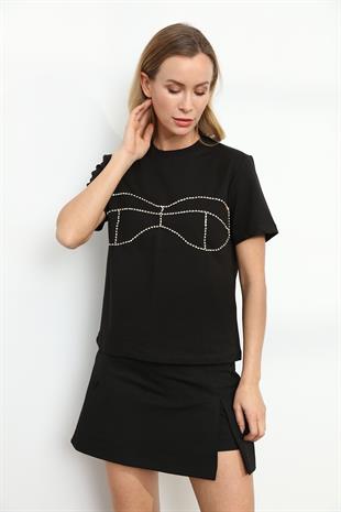 34127 ONU TASLI BASIC TSHIRT