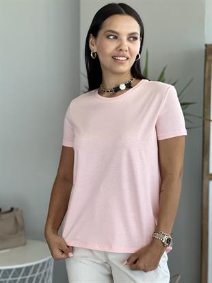 3471 BISIKLET YAKA BASIC TSHIRT