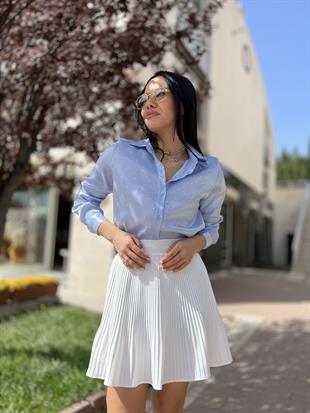 36750 PUANTIYELI PARLAK GOMLEK