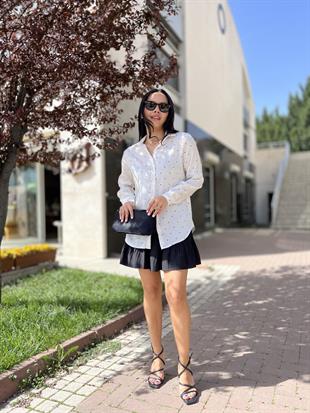 36750 PUANTIYELI PARLAK GOMLEK