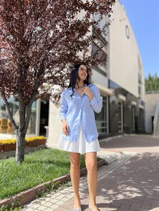 36750 PUANTIYELI PARLAK GOMLEK