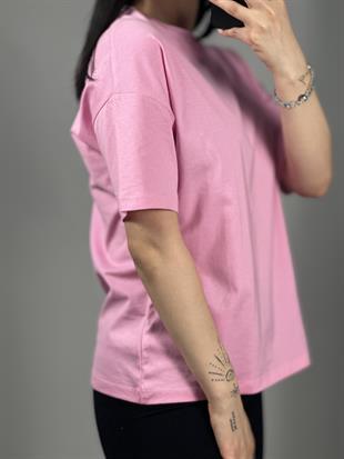 3683 SIFIR YAKA BASIC TSHIRT
