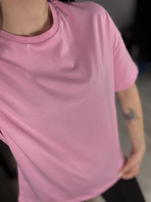 3683 SIFIR YAKA BASIC TSHIRT