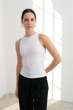 3694 HALTER YAKA TSHIRT