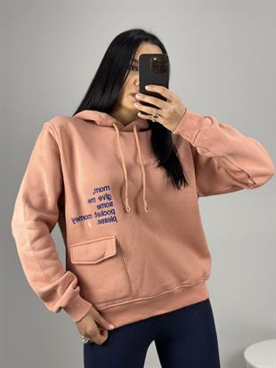 3931 CEP DETAYLI SWEAT