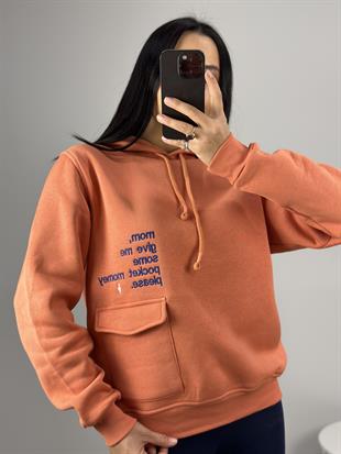 3931 CEP DETAYLI SWEAT