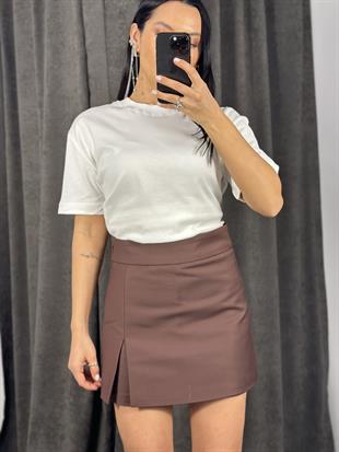 3977 YIRTMAC DETAYLI SORT ETEK