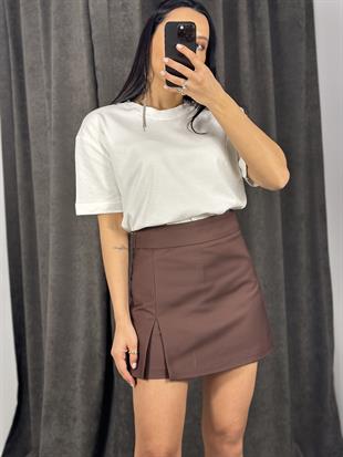 3977 YIRTMAC DETAYLI SORT ETEK