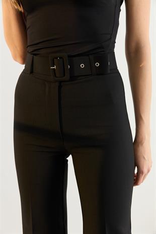 4145 GENIS PACALI KEMERLI PANTOLON