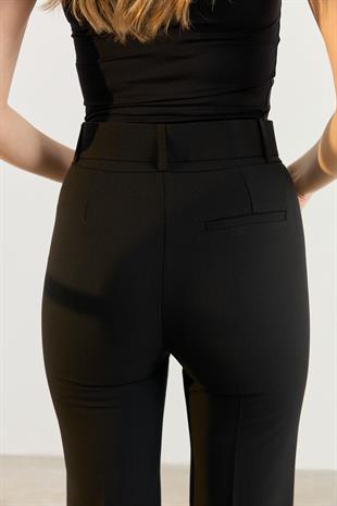 4145 GENIS PACALI KEMERLI PANTOLON