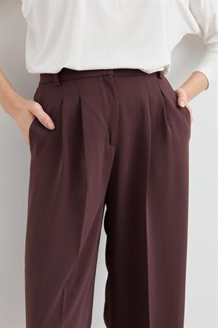 4386 ARKASI LASTIKLI BOL PANTOLON