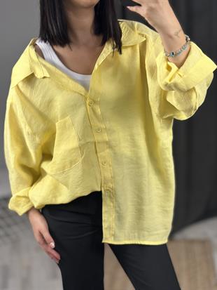 4612 OMZU DUSUK OVERSIZE GOMLEK