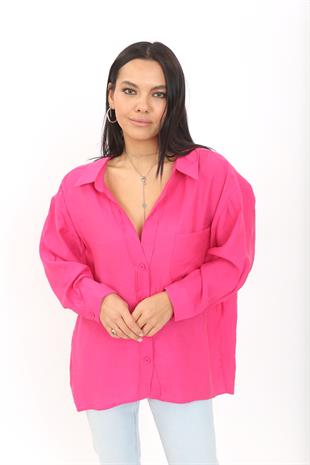 4612 OMZU DUSUK OVERSIZE GOMLEK