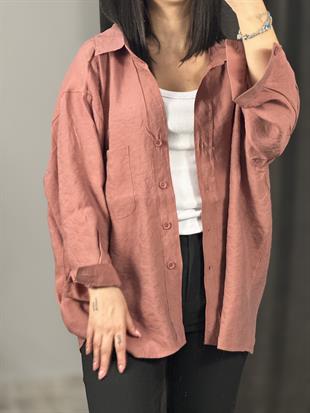 4612 OMZU DUSUK OVERSIZE GOMLEK