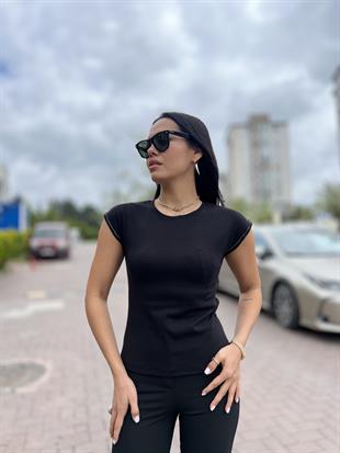 5029 KOLU TASLI TSHIRT