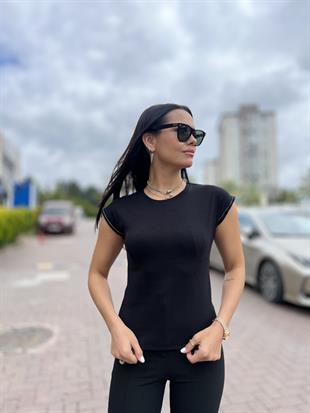 5029 KOLU TASLI TSHIRT