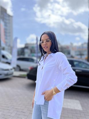 5099 ALTI DROPLU POPLIN GOMLEK