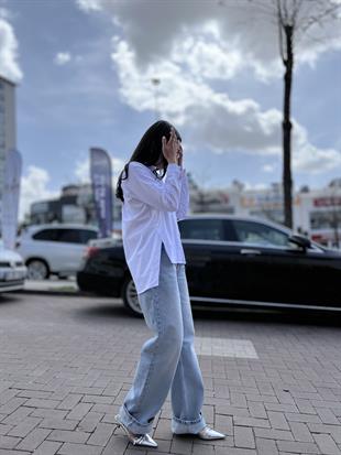 5099 ALTI DROPLU POPLIN GOMLEK