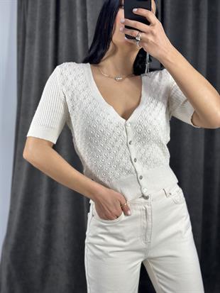 60219 V YAKA AJURLU DUGMELI TRIKO HIRKA