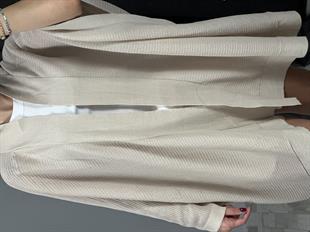 60232 KIMONO KOL INCE DOKULU ASIMETRIK TRIKO HIRKA