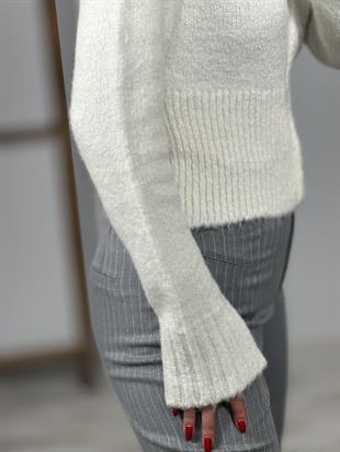 60257 POLO YAKA FERMUARLI TRIKO HIRKA