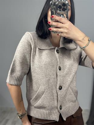 60285 POLO YAKA DUGMELI CEPLI TRIKO HIRKA