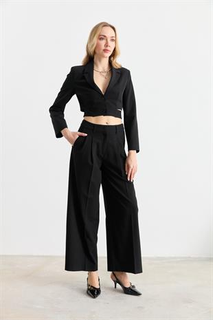 60760 TOKA DETAYLI CROP BLAZER