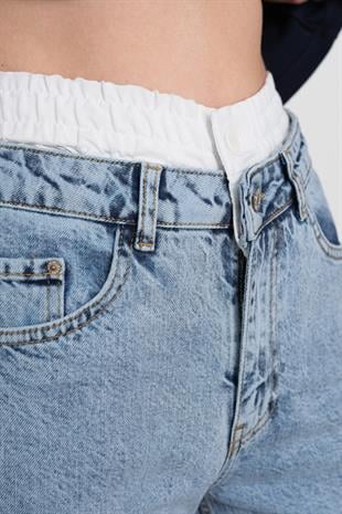 669 CEPLI BOXER DETAYLI JEAN