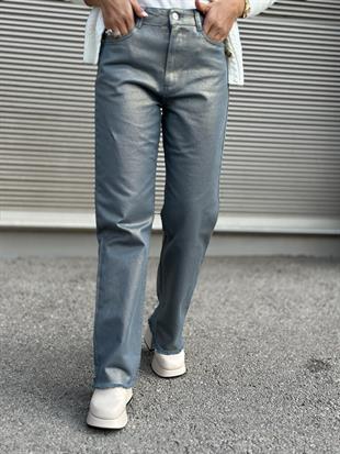 70455 PARLAK STRAIGHT PANTOLON