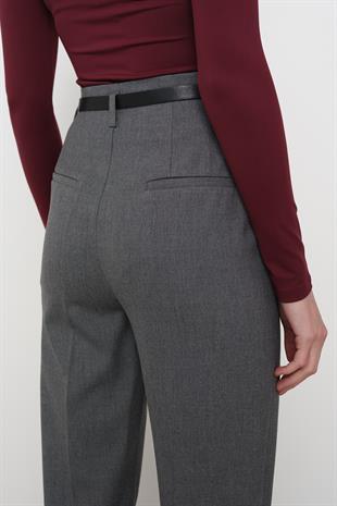71293  KEMERLI YUKSEK BEL PANTOLON