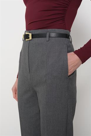 71293  KEMERLI YUKSEK BEL PANTOLON