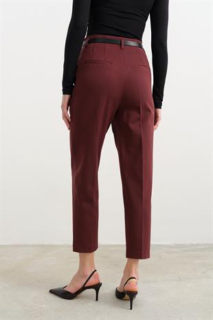 71293  KEMERLI YUKSEK BEL PANTOLON