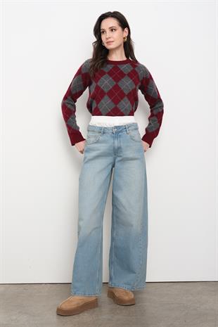 71422 BOXER DETAYLI TINT TIKAMA PANTOLON