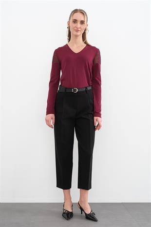 71533 KEMERLI HAVUC FIT PANTOLON