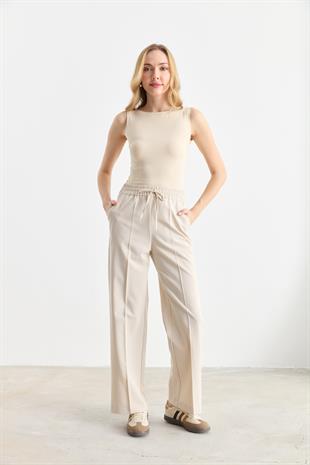 71619 BELI LASTIKLI PANTOLON