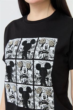 7166 COKLU BASKILI TSHIRT