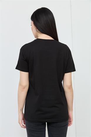 7166 COKLU BASKILI TSHIRT