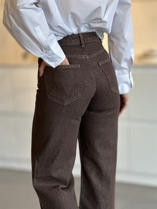 72033 GENIS KALIP RENKLI DENIM PANTOLON