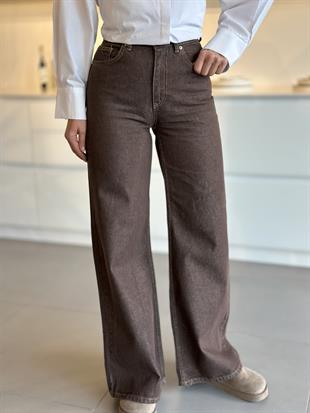 72033 GENIS KALIP RENKLI DENIM PANTOLON