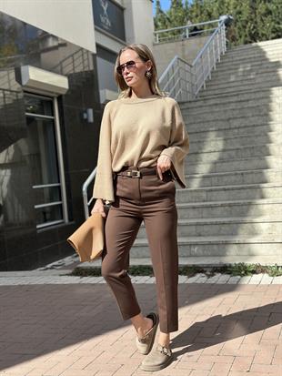 72198 KEMERLI YUKSEL BEL PANTOLON
