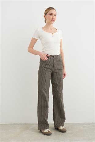 783 HIG RISE WIDELEG PANTOLON