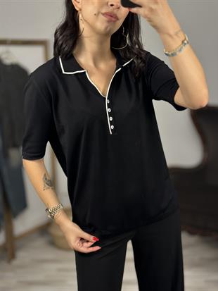 804 POLO YAKA OZEL DUGMELI TRIKO