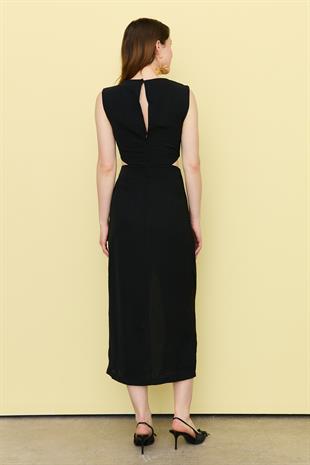8190 GOLD TOKALI ELBISE