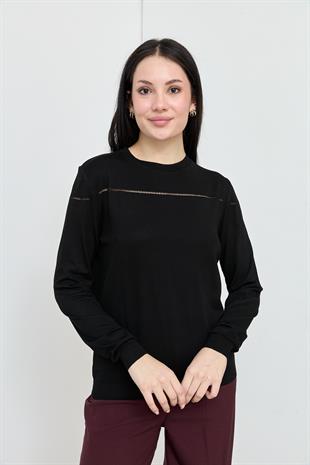 830 BISIKLET YAKA AJURLU TRIKO