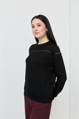 830 BISIKLET YAKA AJURLU TRIKO